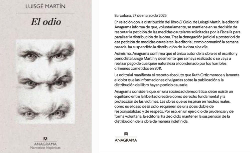 ¿Se les debe dar voz a los victimarios en los libros?