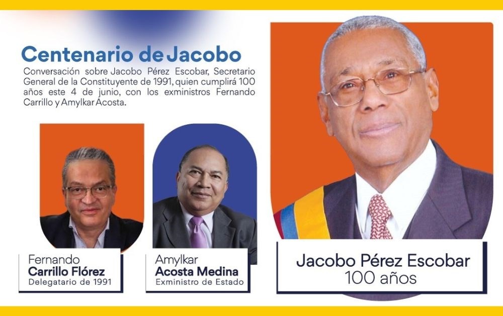 Centenario de Jacobo Pérez Escobar, con @fcarrilloflorez y @amylkaracosta en Día de la Afrocolombianidad por @elespectador, hoy 6pm
