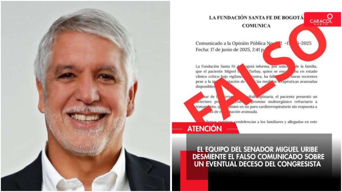 Historia de una “fake news” y un pésame a destiempo (Miguel Uribe no murió)