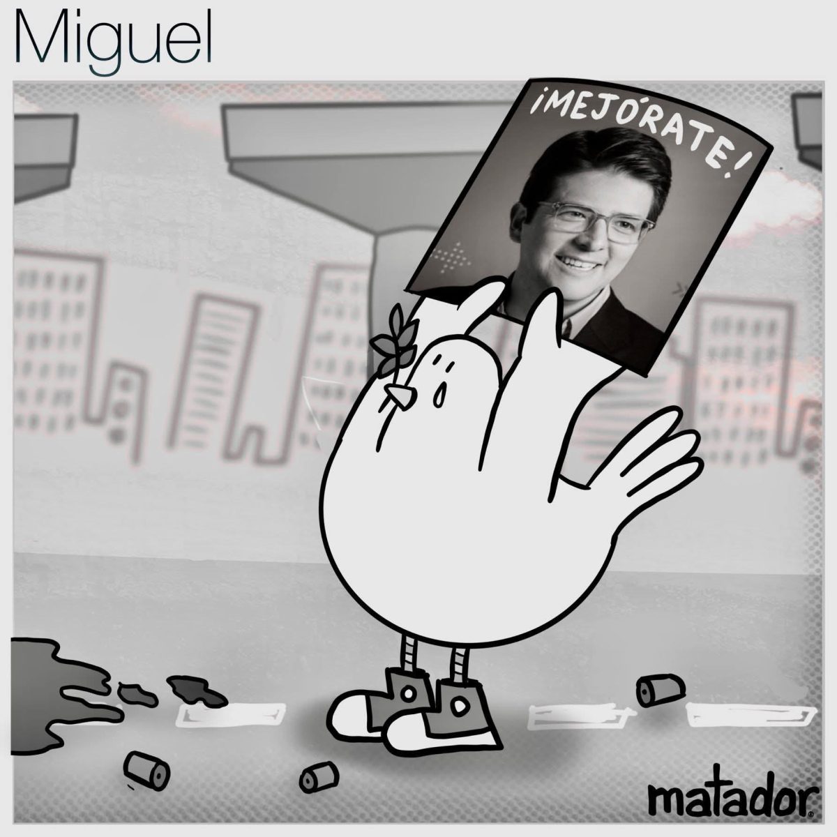 El día después del atentado a Miguel Uribe Turbay
