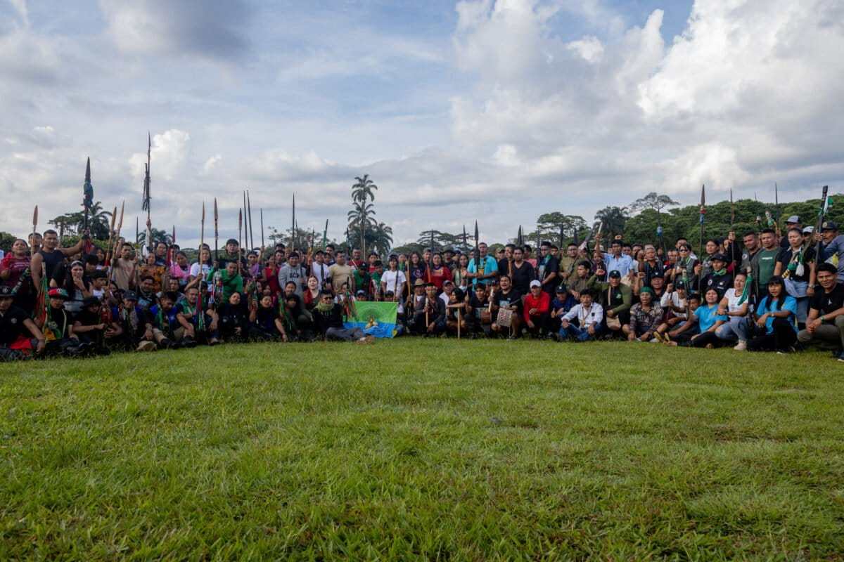 Más de 200 guardias de 15 pueblos indígenas de Colombia, Ecuador y Perú se reunieron para discutir cómo proteger la Amazonía