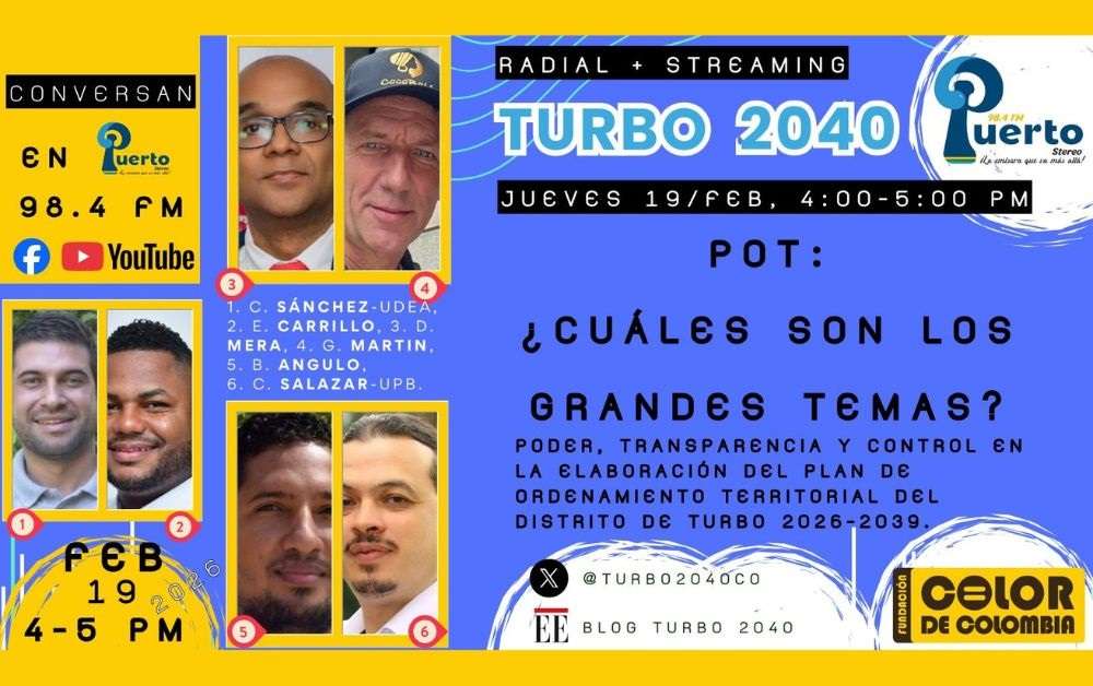 Foro sobre POT de Turbo en Puerto Stereo 98.4 FM