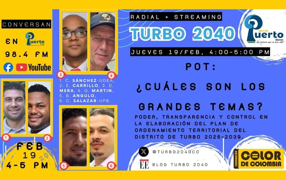 Foro sobre POT de Turbo en Puerto Stereo 98.4 FM