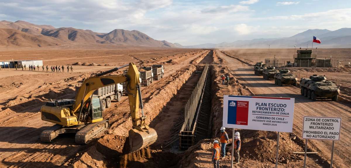 Las zanjas de Kast: animales y humedales del Altiplano están en riesgo por el plan fronterizo de Chile