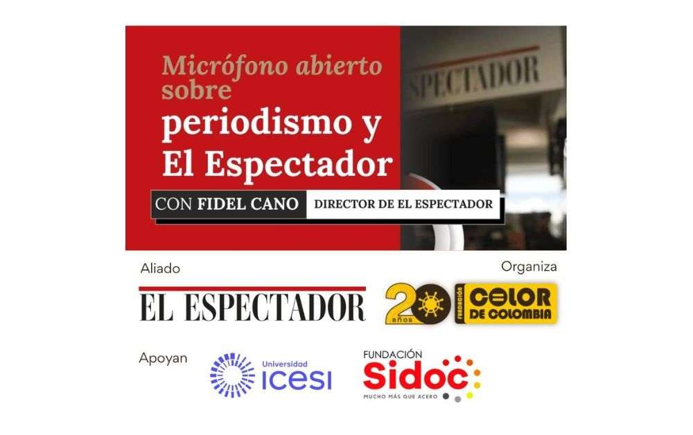 Con apoyo de @Icesi y @SidocFundacion, micrófono abierto de  @elespectador con 7 escuelas de periodismo de Cali