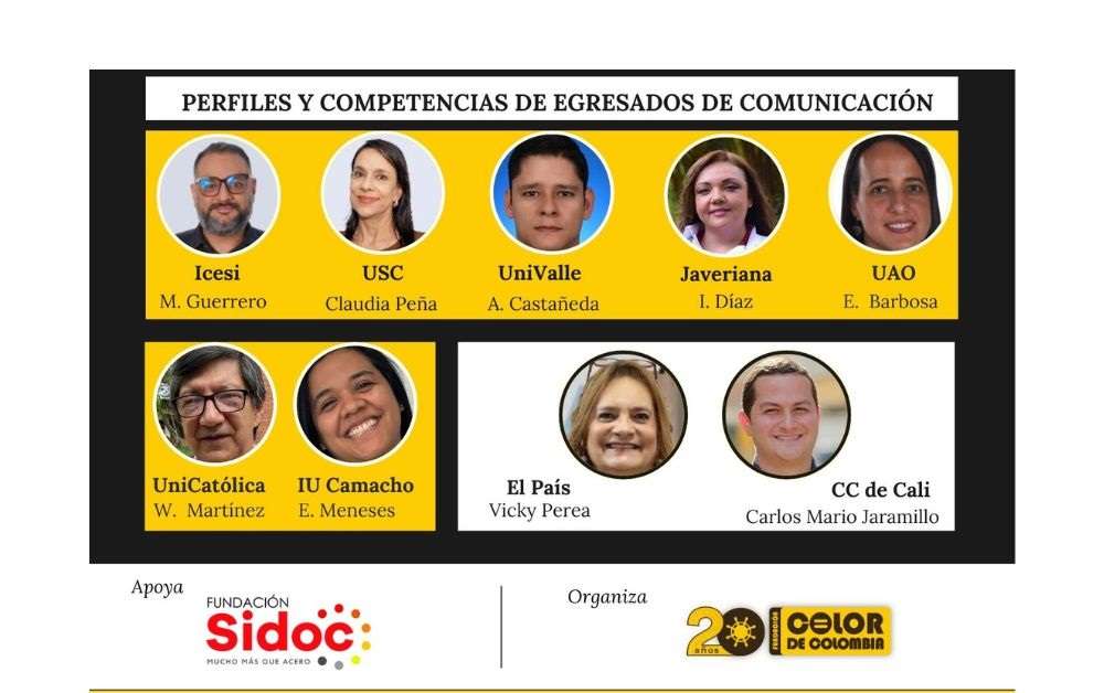 Visita de 7 escuelas de comunicación y periodismo a @ElPaiscali, tras micrófono abierto con @elespectador