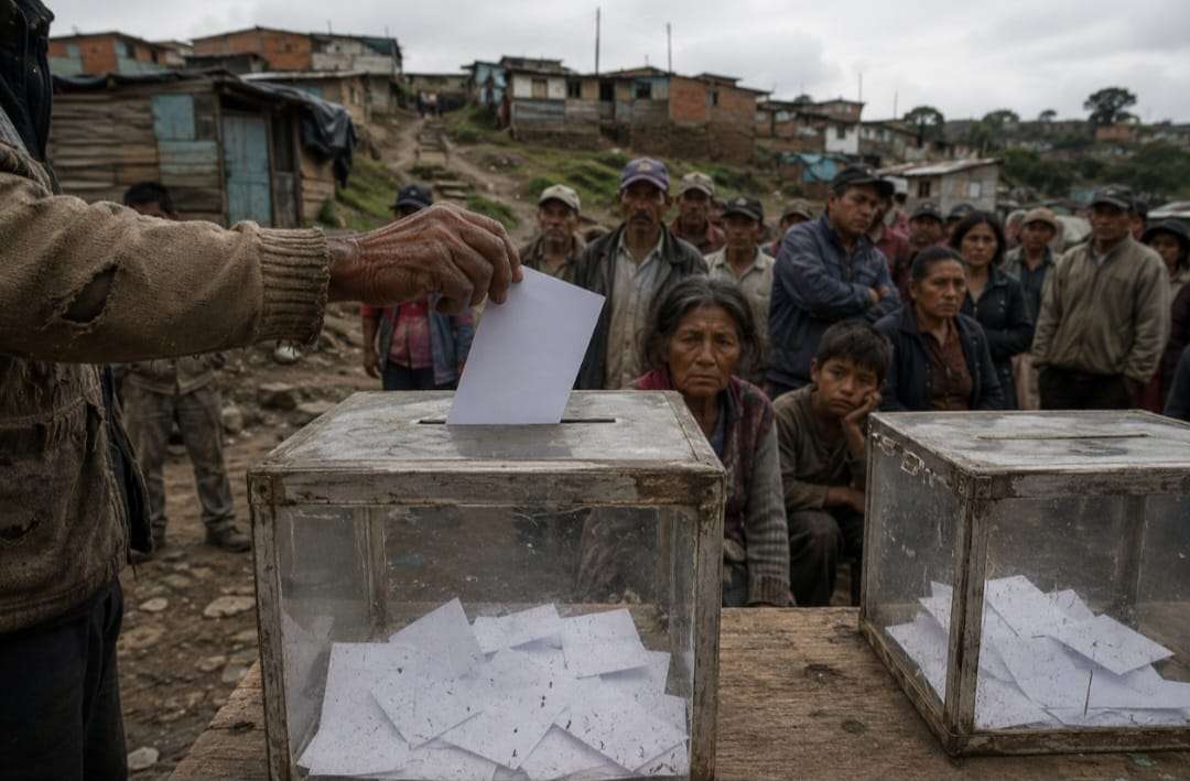 Escurrir el bulto a través del voto en blanco
