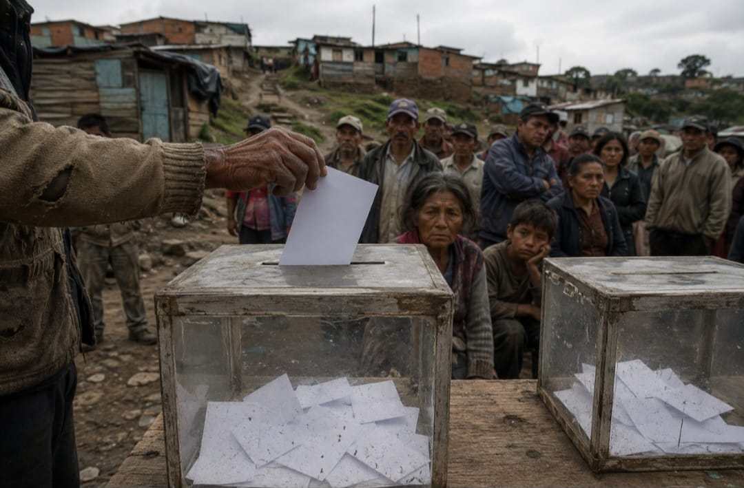 Escurrir el bulto a través del voto en blanco