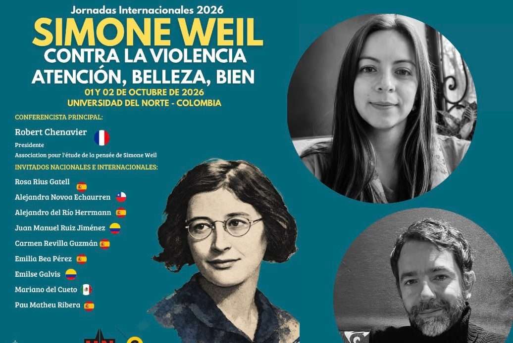 Se vienen las Jornadas internaciones sobre la filósofa Simone Weil: contra la violencia, atención, belleza y  bien.