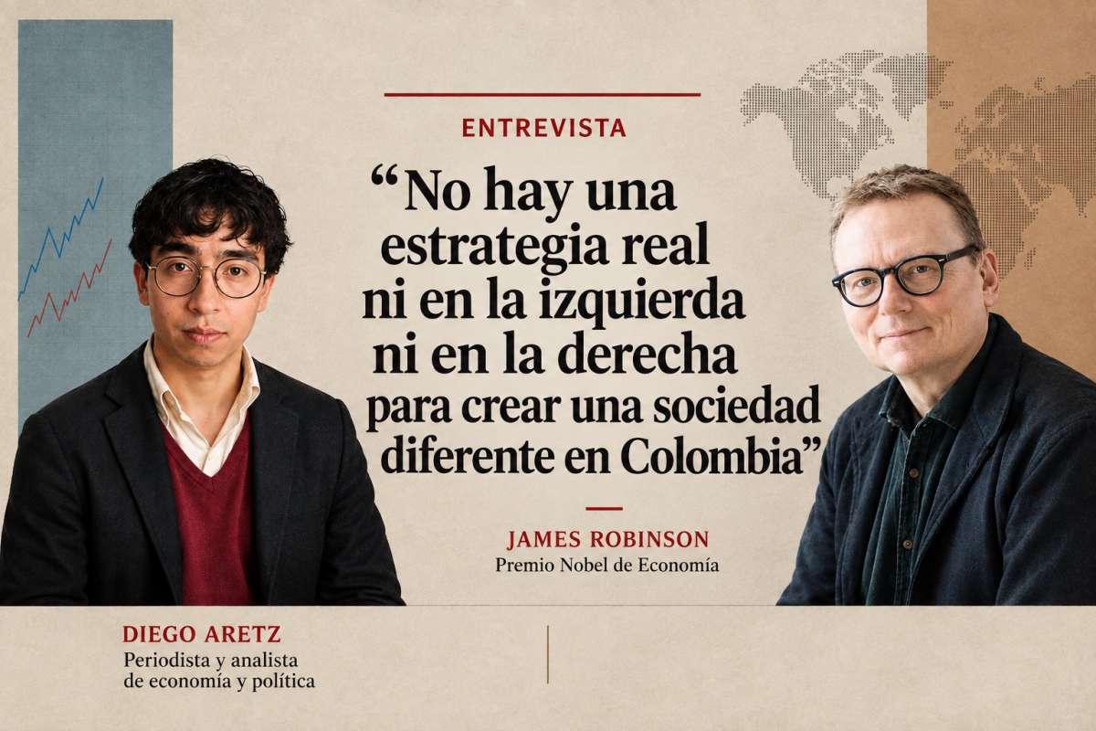 James Robinson: “No veo a nadie, ni en la izquierda ni en la derecha, con una estrategia real para crear una sociedad diferente en Colombia”