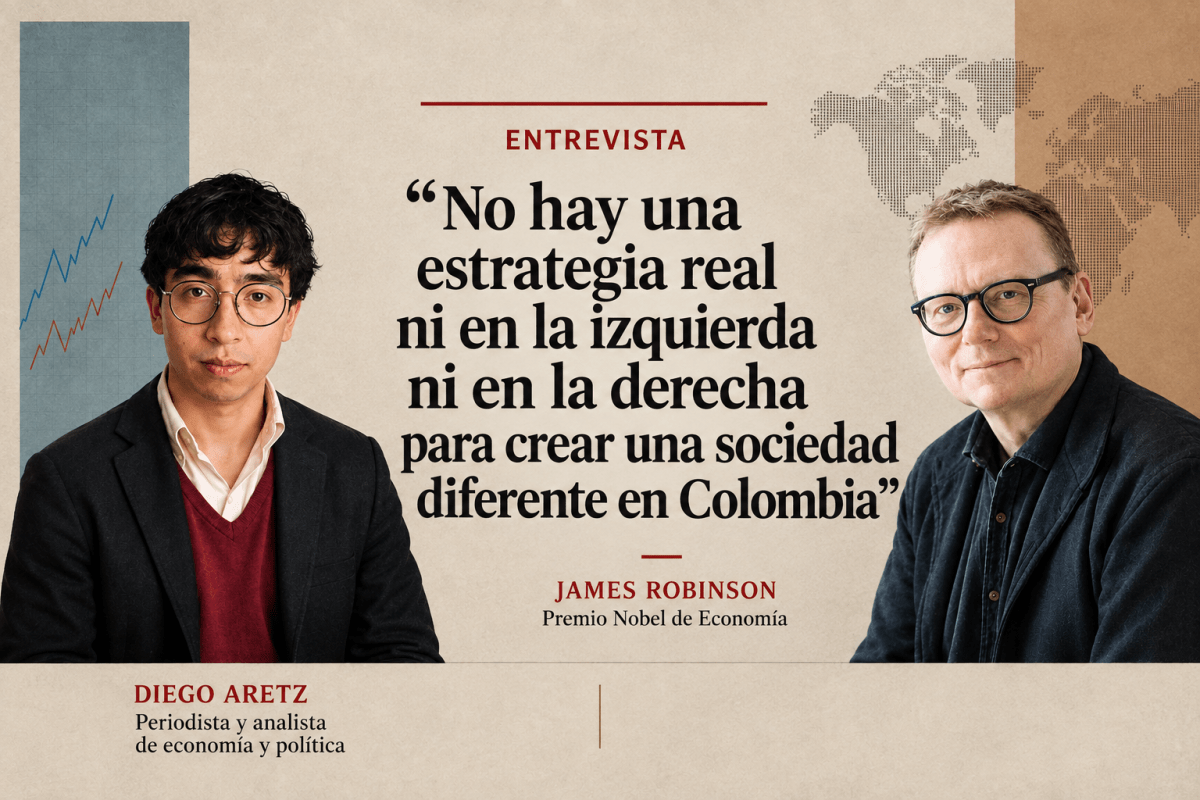 James Robinson “No veo a nadie, ni en la izquierda ni en la derecha, con una estrategia real para crear una sociedad diferente en Colombia”